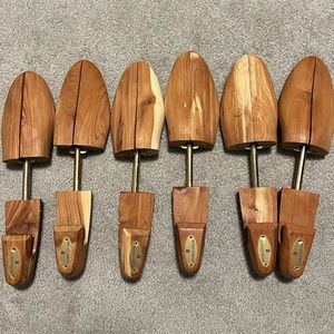 Men's cedar shoe tree's